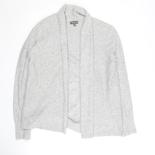 Womens UK Size 12 Street One Grey Cardigan Jumper