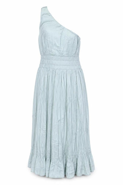 Next Women's Green One Shoulder Dress, Size 14