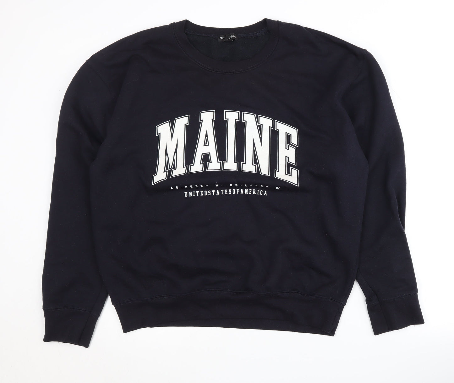 PrettyLittleThing Women's Black L Pullover Sweatshirt