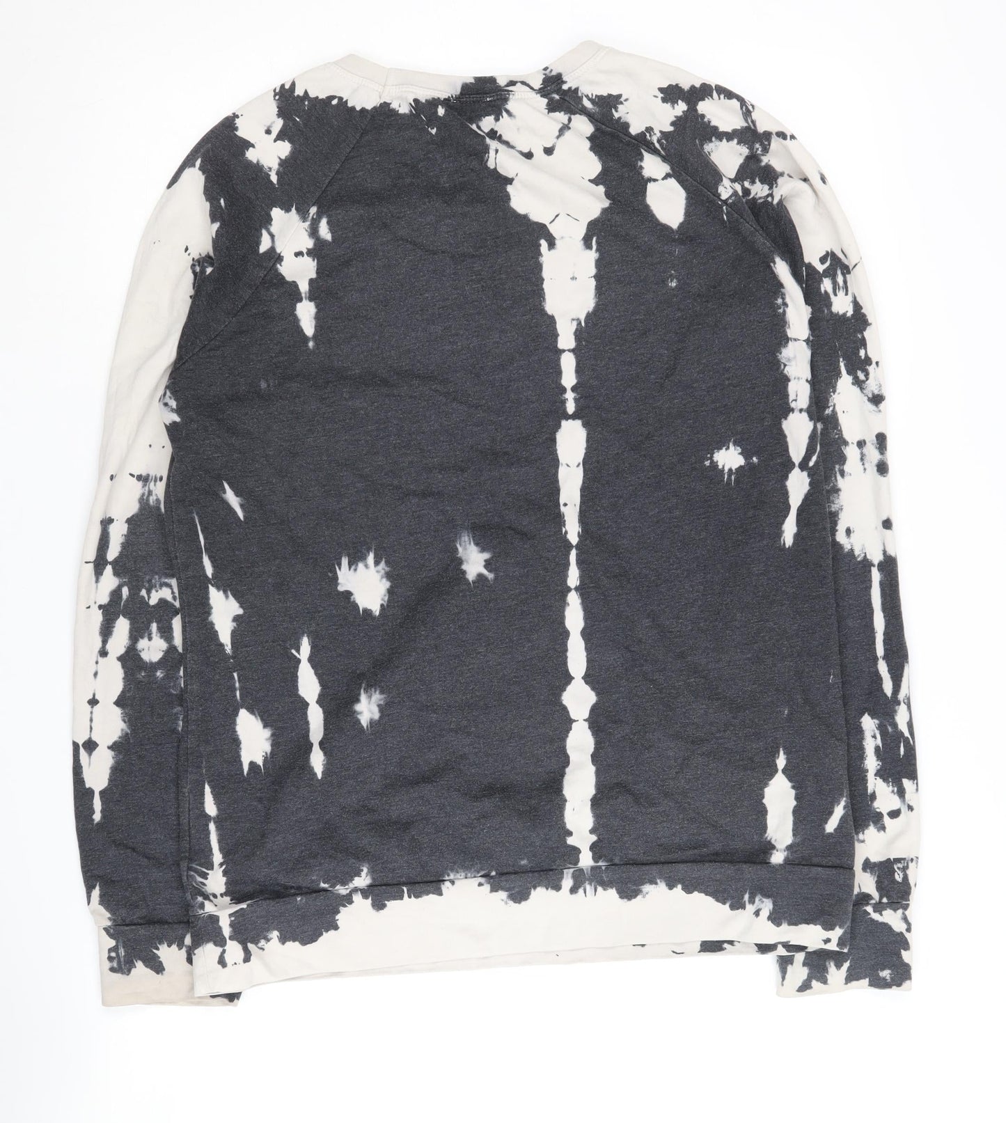 Sparkle & Fade Women's Black Tie-Dye Sweatshirt S