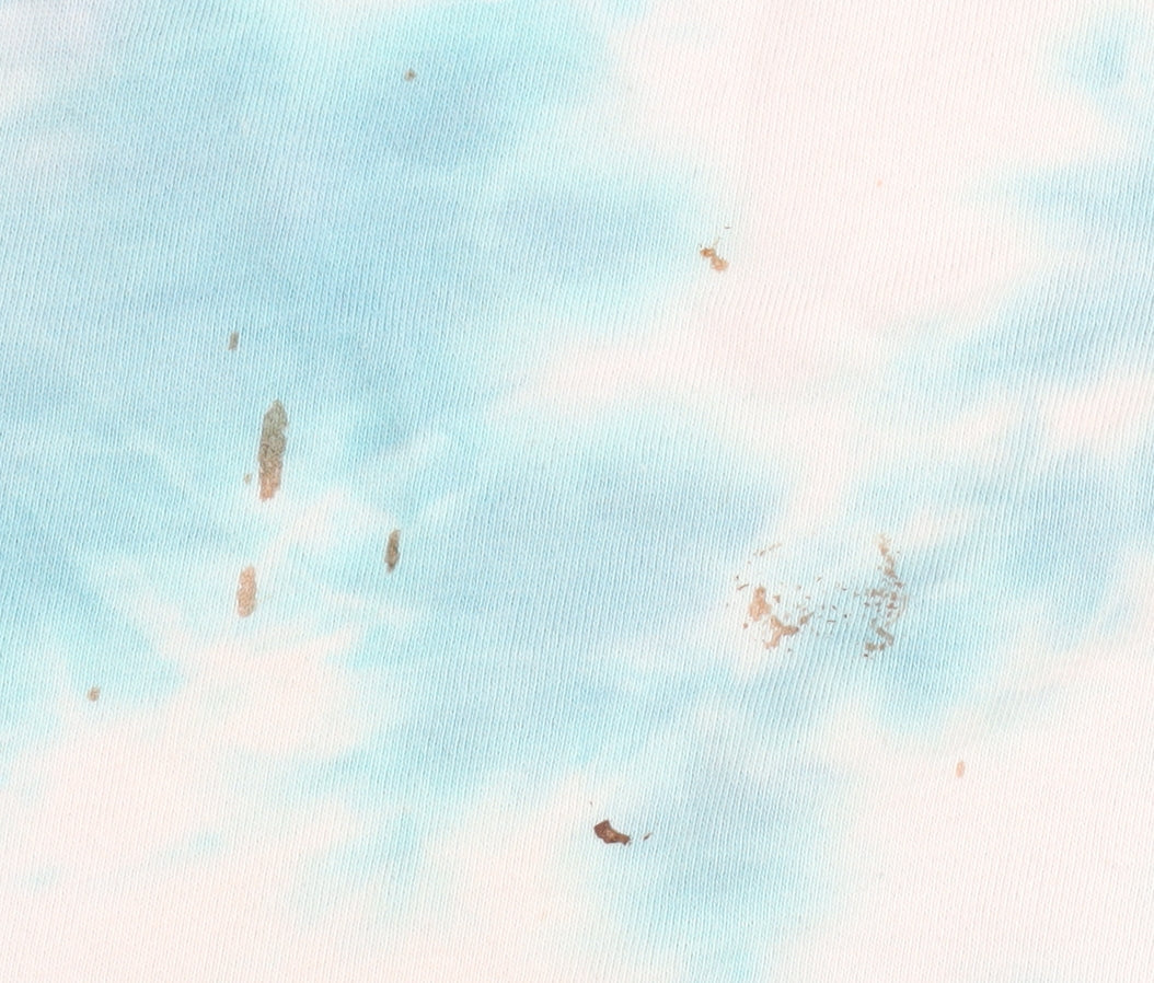 Dunnes Women's Blue Tie-Dye Pullover Sweatshirt 2XL