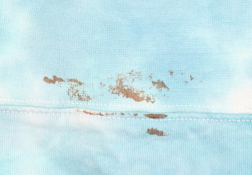 Dunnes Women's Blue Tie-Dye Pullover Sweatshirt 2XL