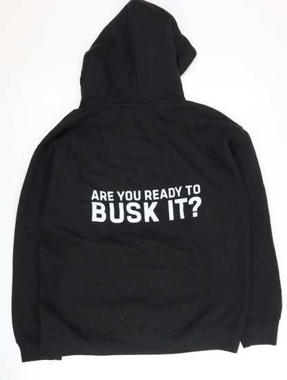 Cotton Ridge Men's Black M Hoodie Pullover Logo
