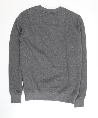 BCK & HRSY Men's Grey Graphic Sweatshirt S