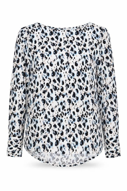 Womens UK Size 6 NEXT Multicoloured Basic Blouse