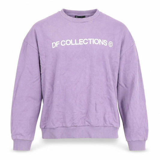 Front view of ASOS DESIGN Women's Purple Pullover Sweatshirt