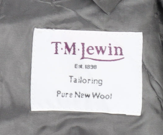 Mens UK Size 38 T.M.Lewin  Grey Suit Jacket