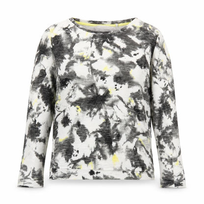 Nümph Women’s Grey Tie Dye Pullover Sweatshirt S