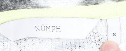 Nümph Women’s Grey Tie Dye Pullover Sweatshirt S