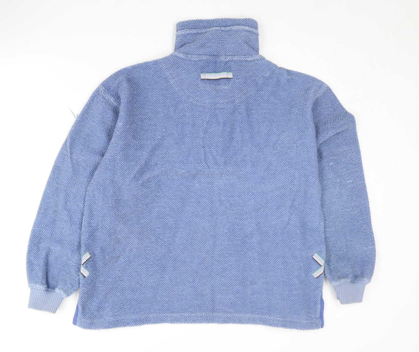 Deal Unisex Blue Pullover Sweatshirt L 1/4 Zip