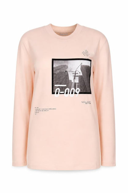 Womens UK Size XS ASOS Pink Pullover Sweatshirt