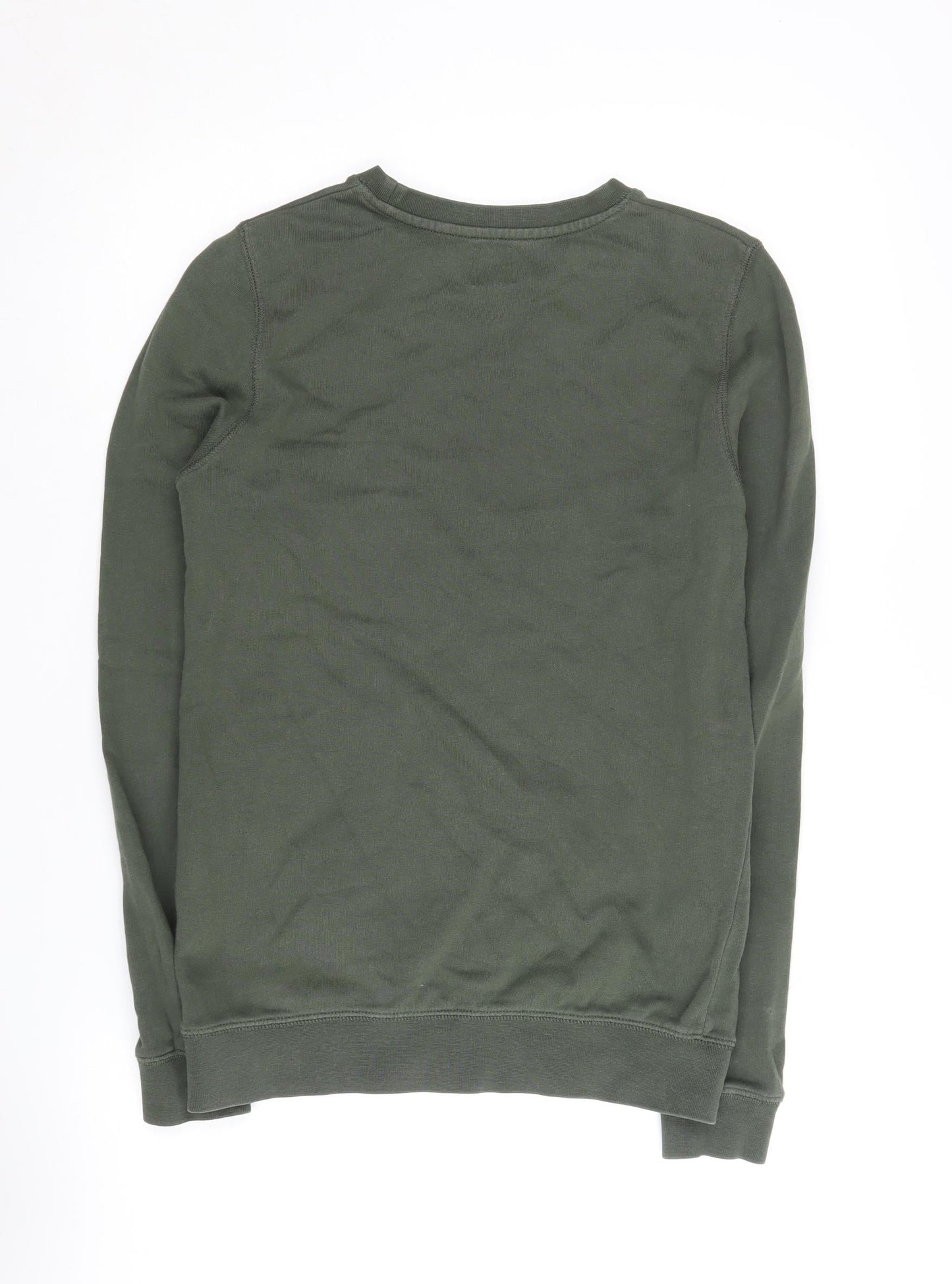 Mens UK Size XS ASOS Green Pullover Sweatshirt