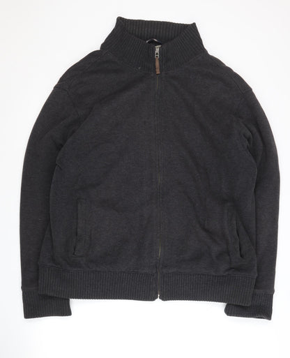 Mens UK Size XL Marks and Spencer Black Basic Jacket