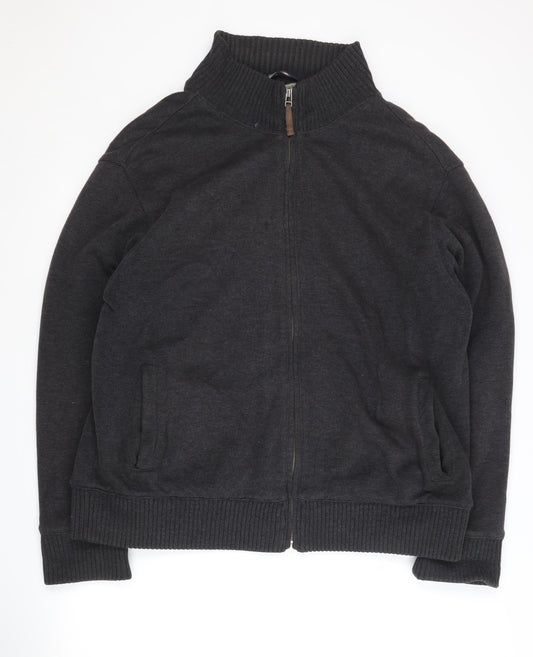 Mens UK Size XL Marks and Spencer Black Basic Jacket