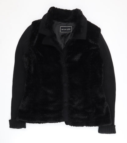 Womens UK Size M Marks and Spencer Black Basic Jacket