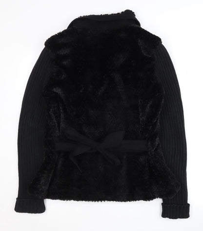 Womens UK Size M Marks and Spencer Black Basic Jacket