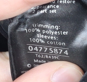 Womens UK Size M Marks and Spencer Black Basic Jacket