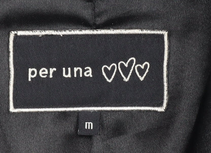 Womens UK Size M Marks and Spencer Black Basic Jacket