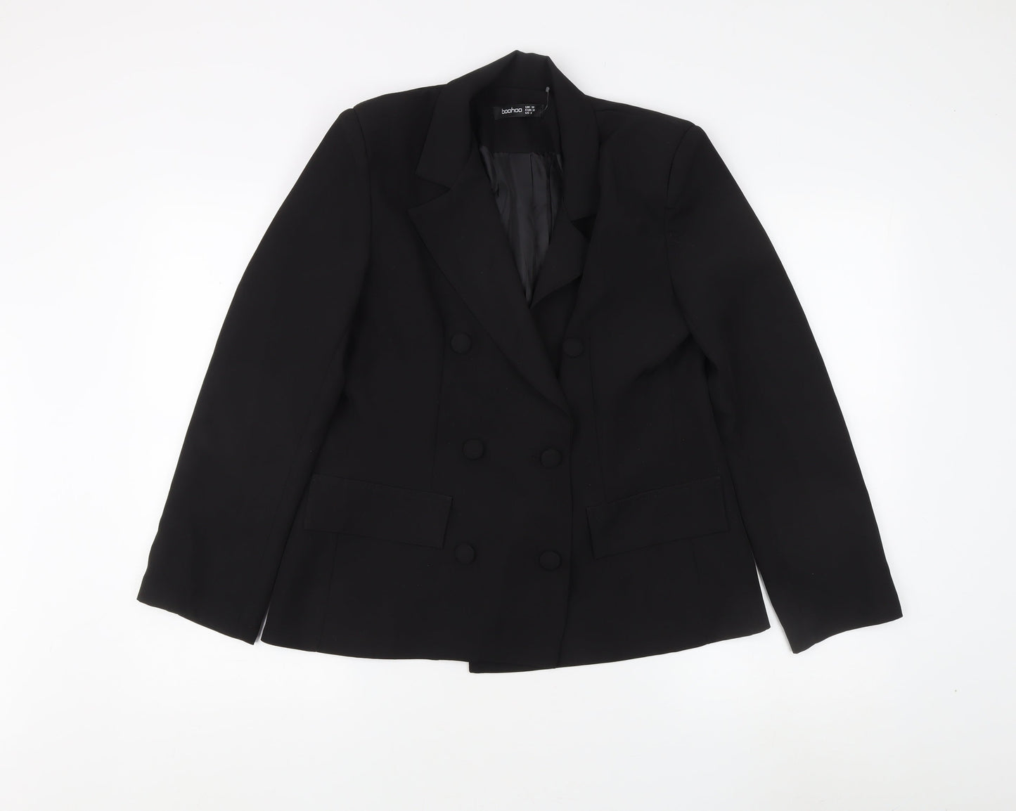 Womens UK Size 10 Boohoo Black