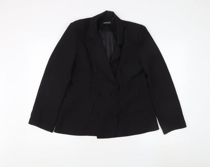 Womens UK Size 10 Boohoo Black