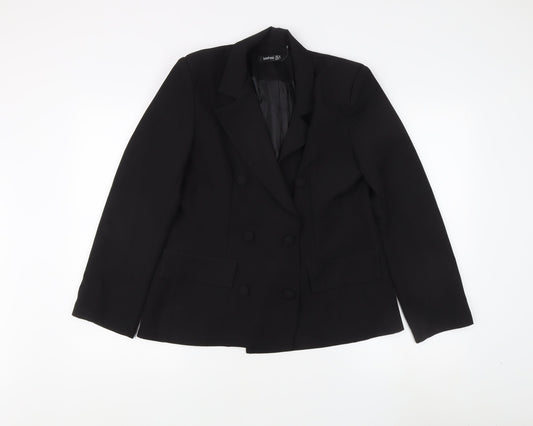 Womens UK Size 10 Boohoo Black