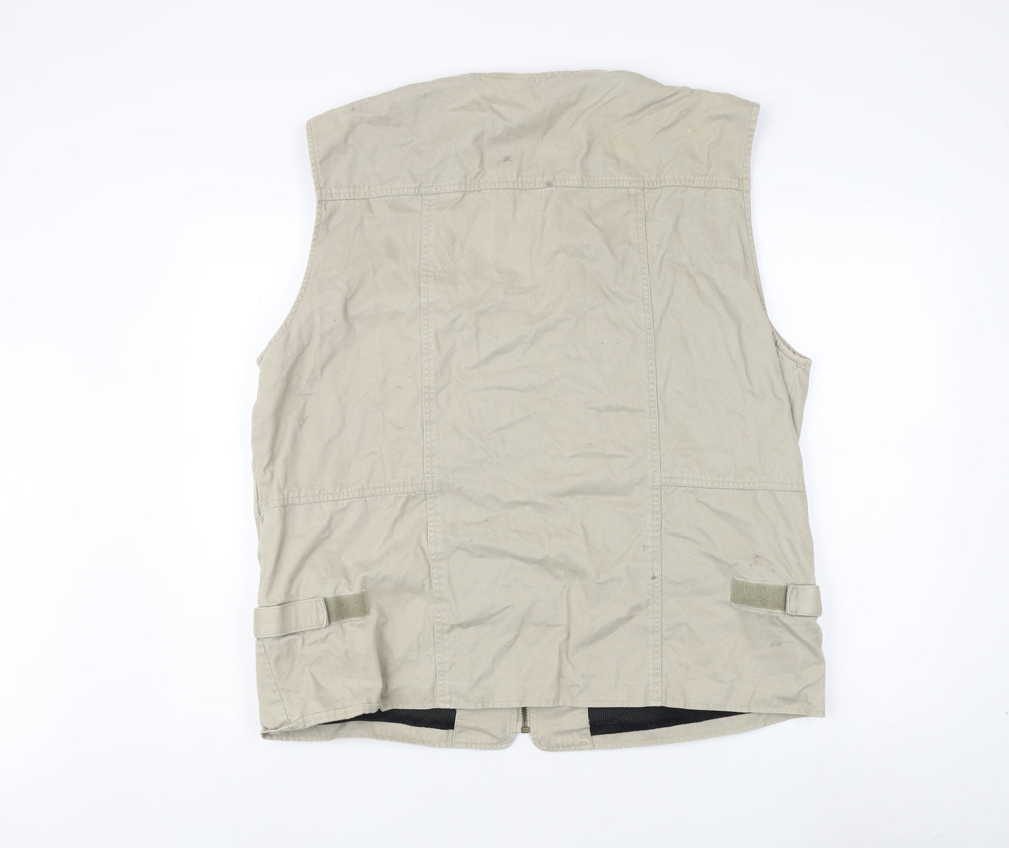 Mens UK Size Medium Brand Five Company Beige Gilet