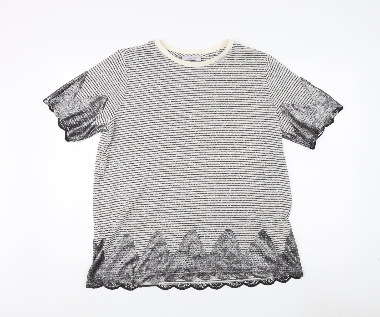 Womens UK Size 18 Marks and Spencer Multicoloured Basic T-Shirt