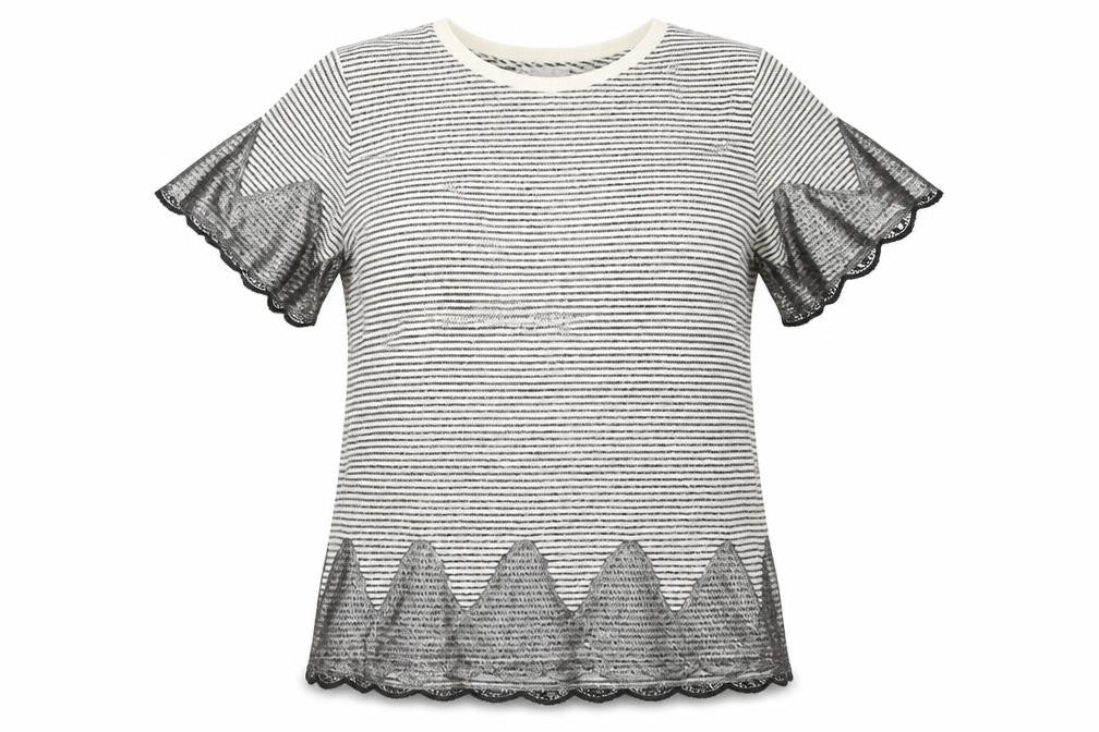 Womens UK Size 18 Marks and Spencer Multicoloured Basic T-Shirt