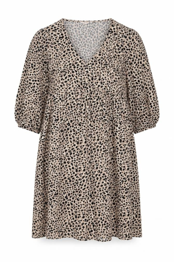 John Lewis Women’s Animal Print Viscose Dress, Size 10