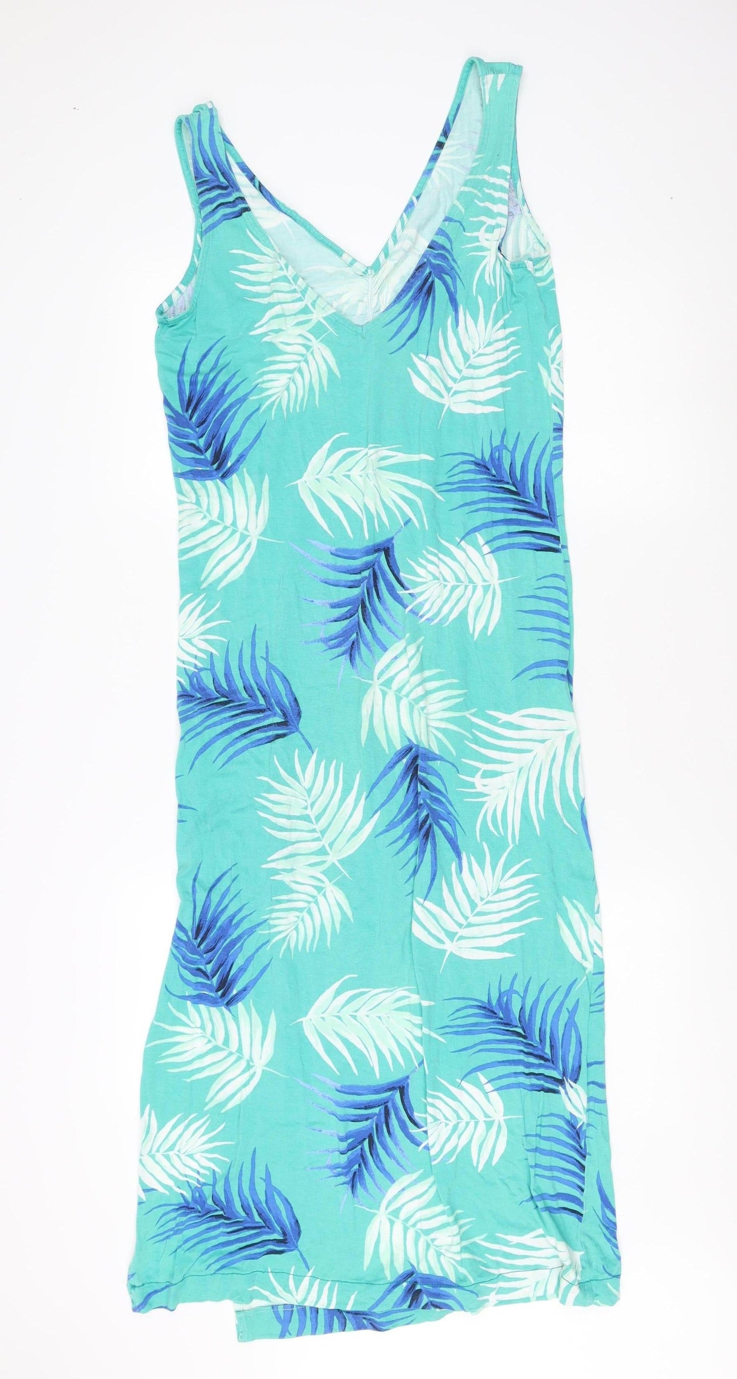 Marks & Spencer Women’s Blue Floral Slip Dress Size 12