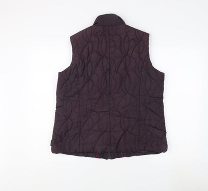 Marks and Spencer Women's Black Quilted Waistcoat L