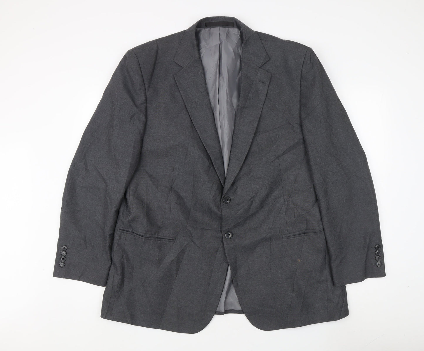 Mens UK Size 46 Marks and Spencer Regular Grey Suit Jacket