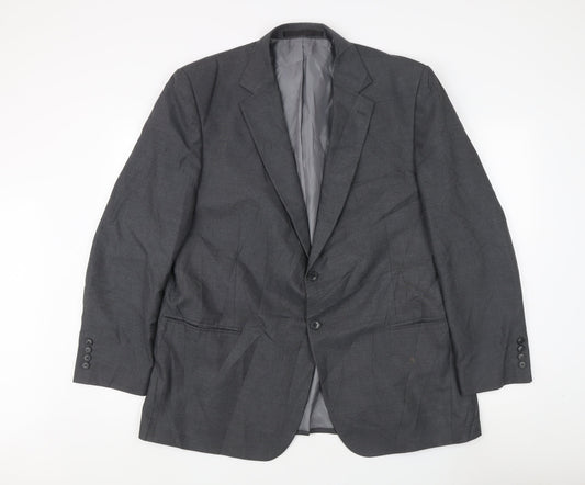 Mens UK Size 46 Marks and Spencer Regular Grey Suit Jacket