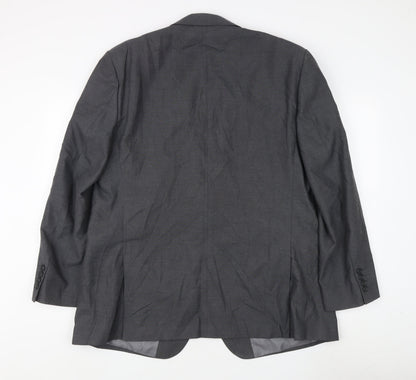 Mens UK Size 46 Marks and Spencer Regular Grey Suit Jacket