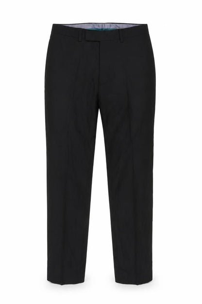 Mens UK Size 30 Marks and Spencer Slim Fit Business Casual Formal Black Trousers