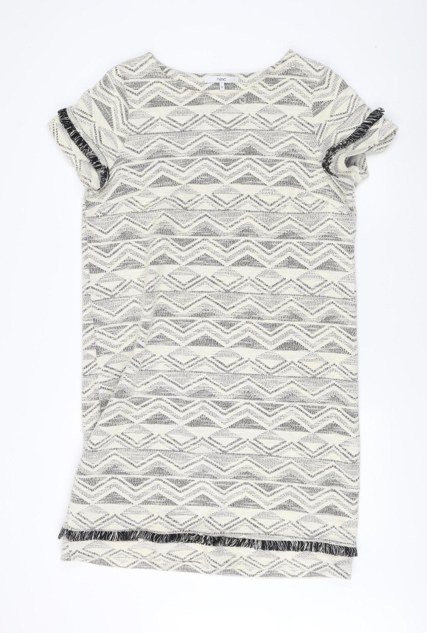 Next Women's Multicoloured Shift Dress Size 16