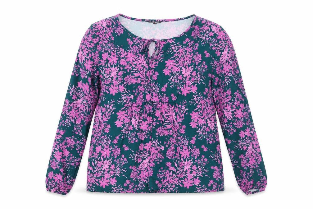 Womens UK Size 14 Bonmarché Multicoloured Tunic Blouse