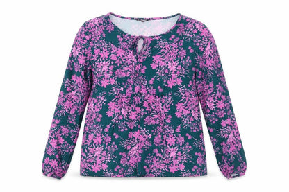 Womens UK Size 14 Bonmarché Multicoloured Tunic Blouse