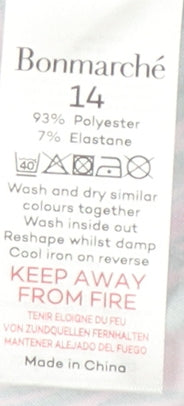 Bonmarché Women's Multicoloured Floral Tunic Blouse Size 14