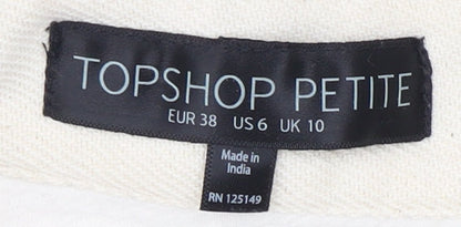Womens UK Size 10 Topshop Mini  Skirt
