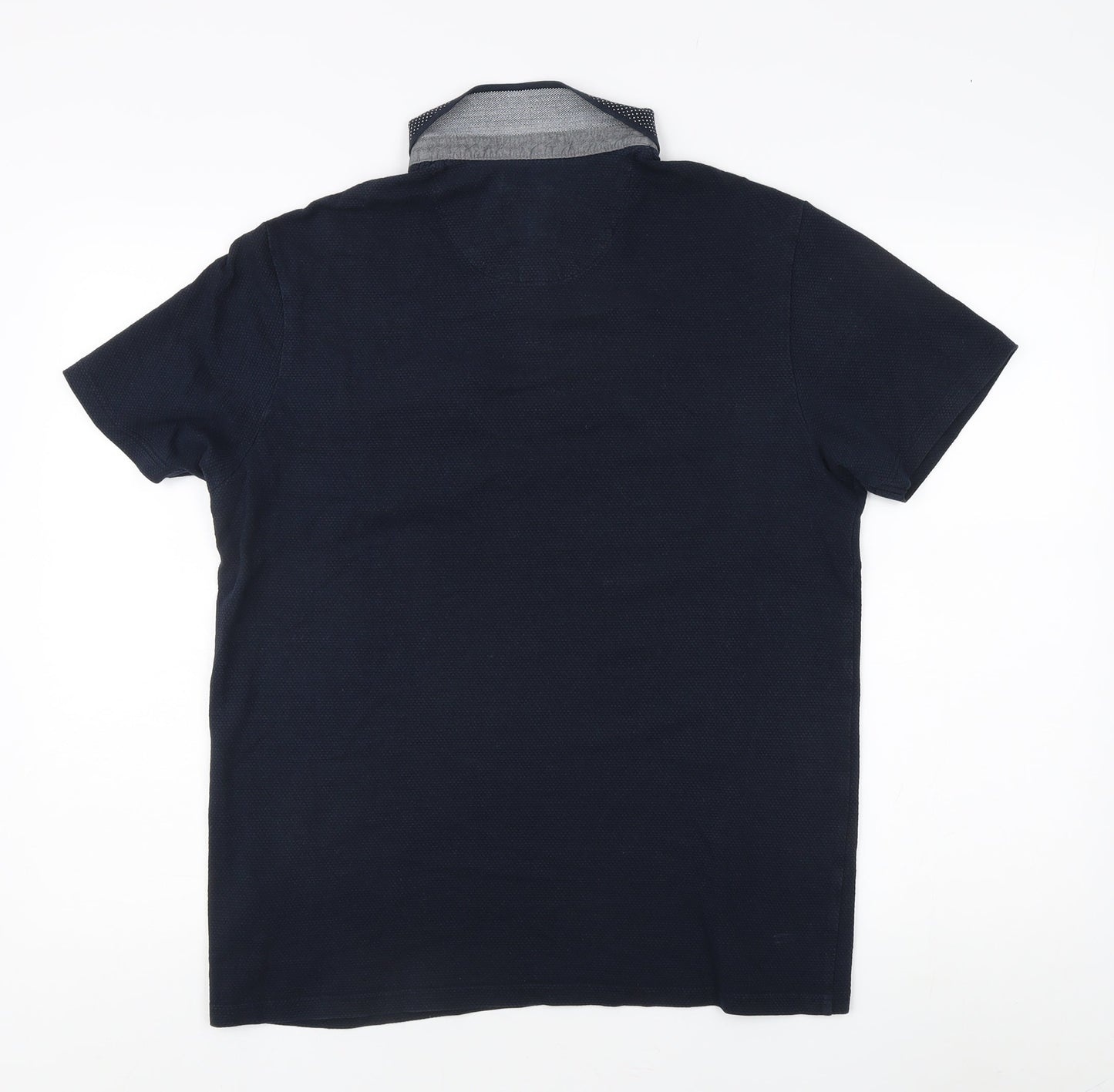 Burton Menswear Black Polo Shirt, Men's L, Regular Fit