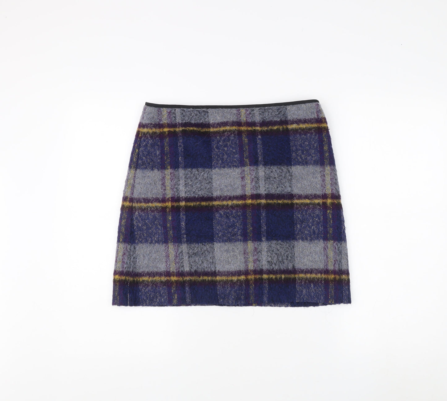 Marks and Spencer Women's Multicoloured Knee Length Plaid Skirt