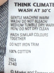 Marks and Spencer Men's Grey XL Polo Shirt