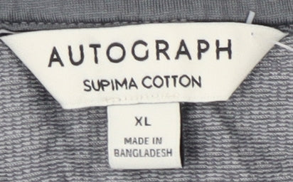 Marks and Spencer Men's Grey XL Polo Shirt