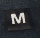 Linea Men's Black Polo Shirt - Size M, Regular Fit