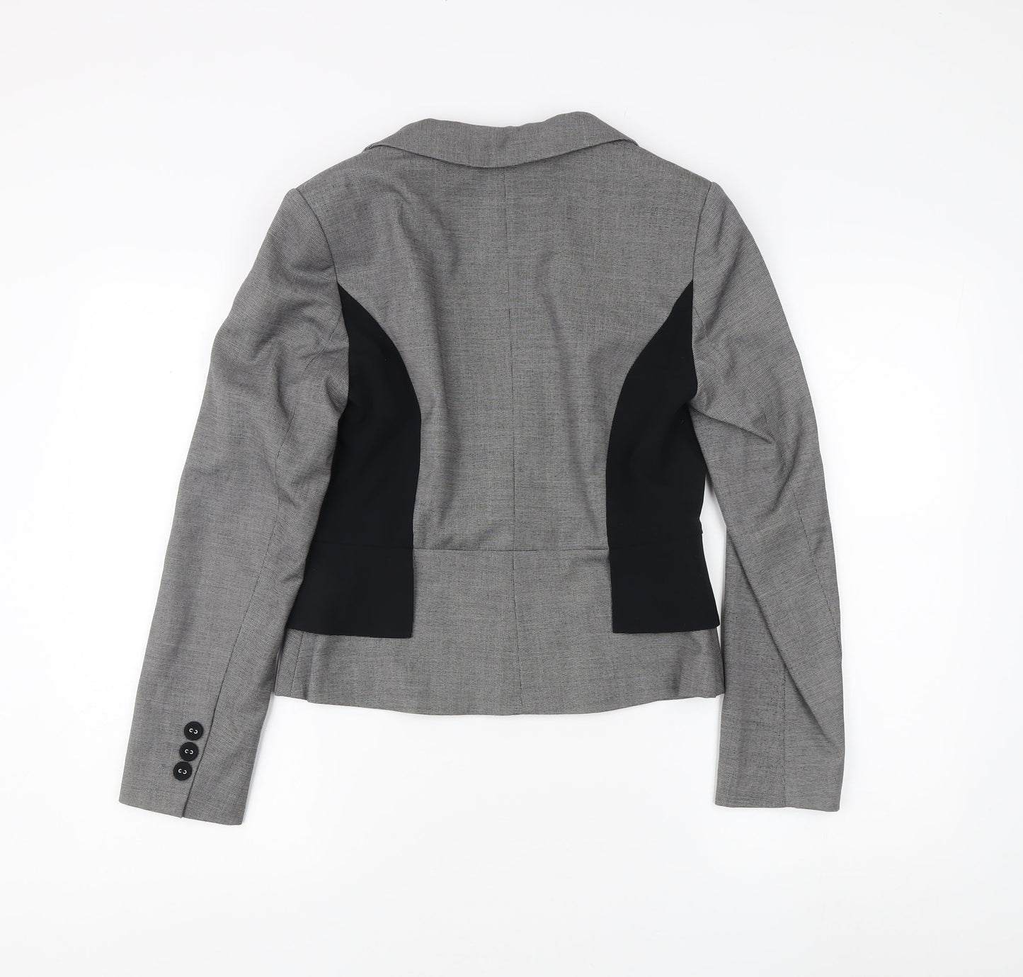 Marks and Spencer Women's Grey Suit Jacket Size 8