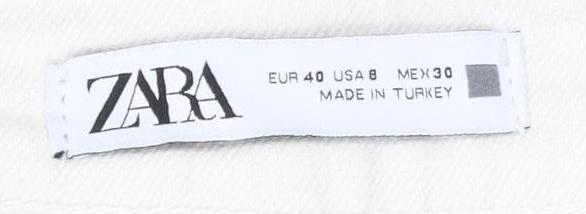 Zara Women's White Jeans Size 12