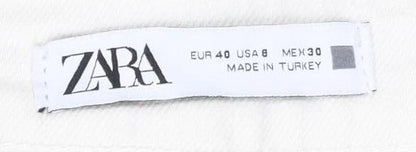 Zara Women's White Jeans Size 12