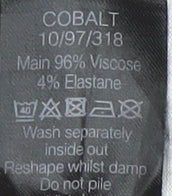 M&Co Women's Blue Floral Tunic Blouse Size 14