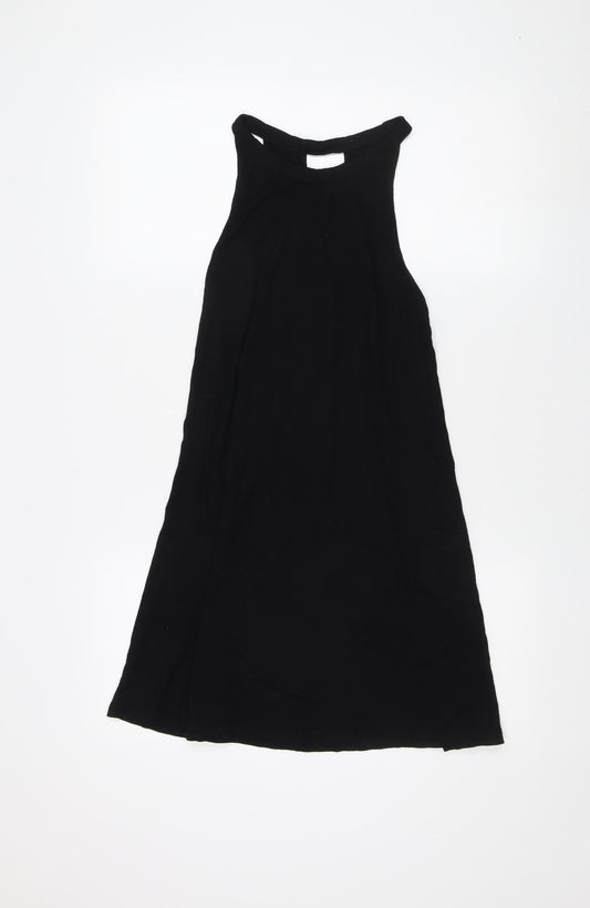 Pull & Bear Women's Black A-Line Dress Size 12